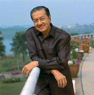 Former Prime Minister of Malaysia, Tun Dr Mahathir Mohamad